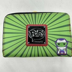 Loungefly Dragonball Wallet Z Pop! Saiyan Gohan Piccolo Card Holder NEW